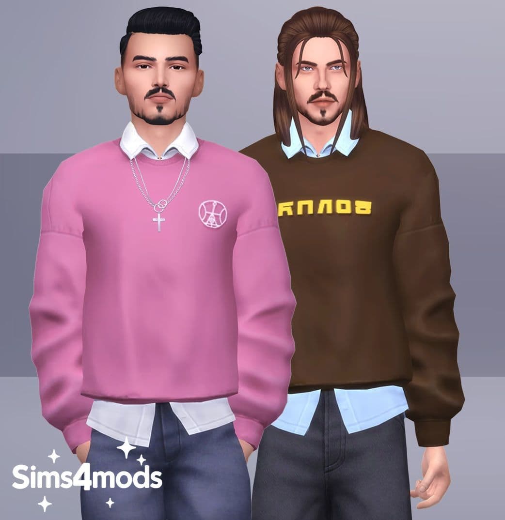 Толстовка Shirt With Sweater